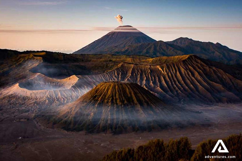 mount bromo and its surrounding area