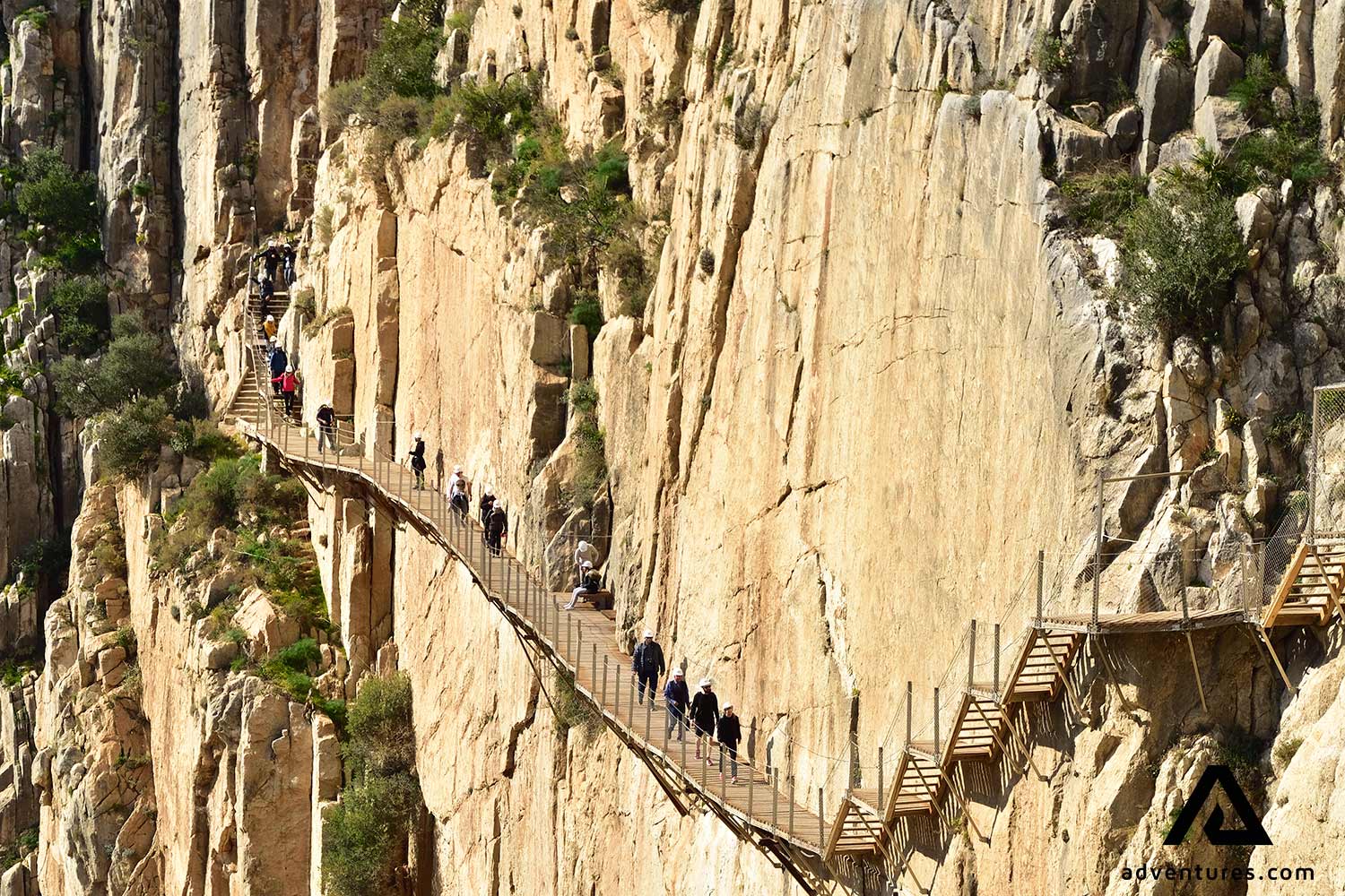 Hiking El Caminito Del Rey in spain