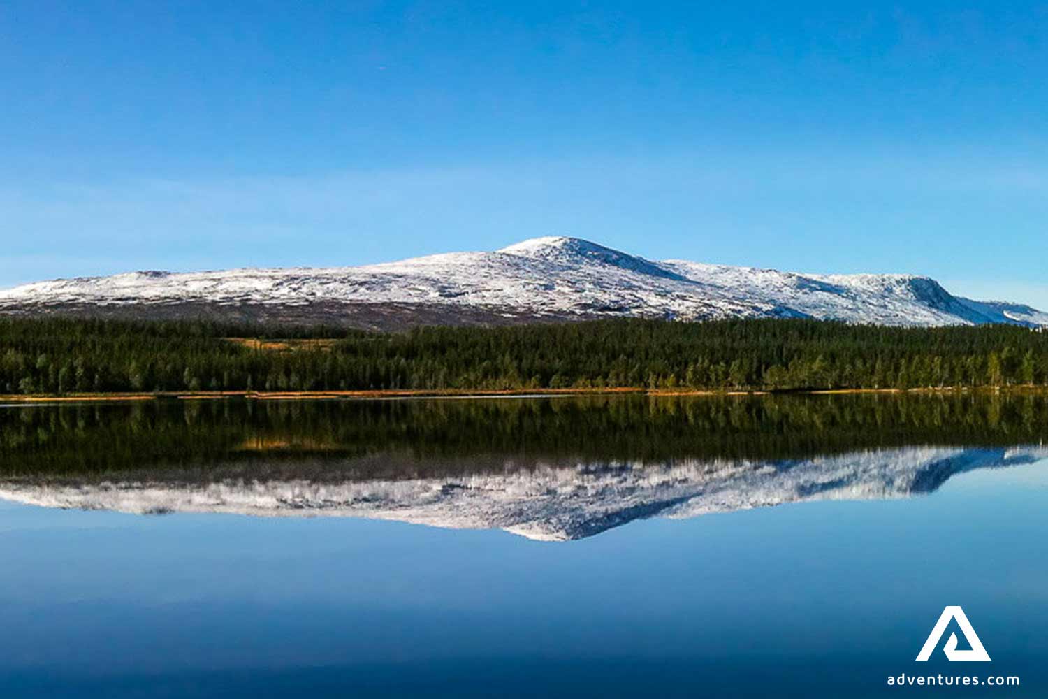 Jamtlang hiking area in sweden