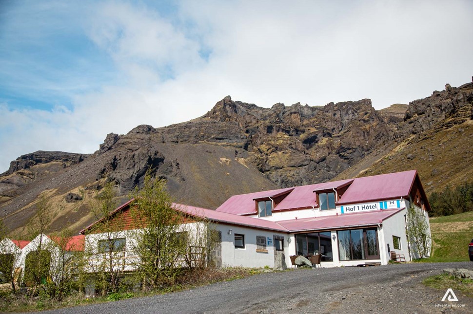 hof adventure hotel in south iceland