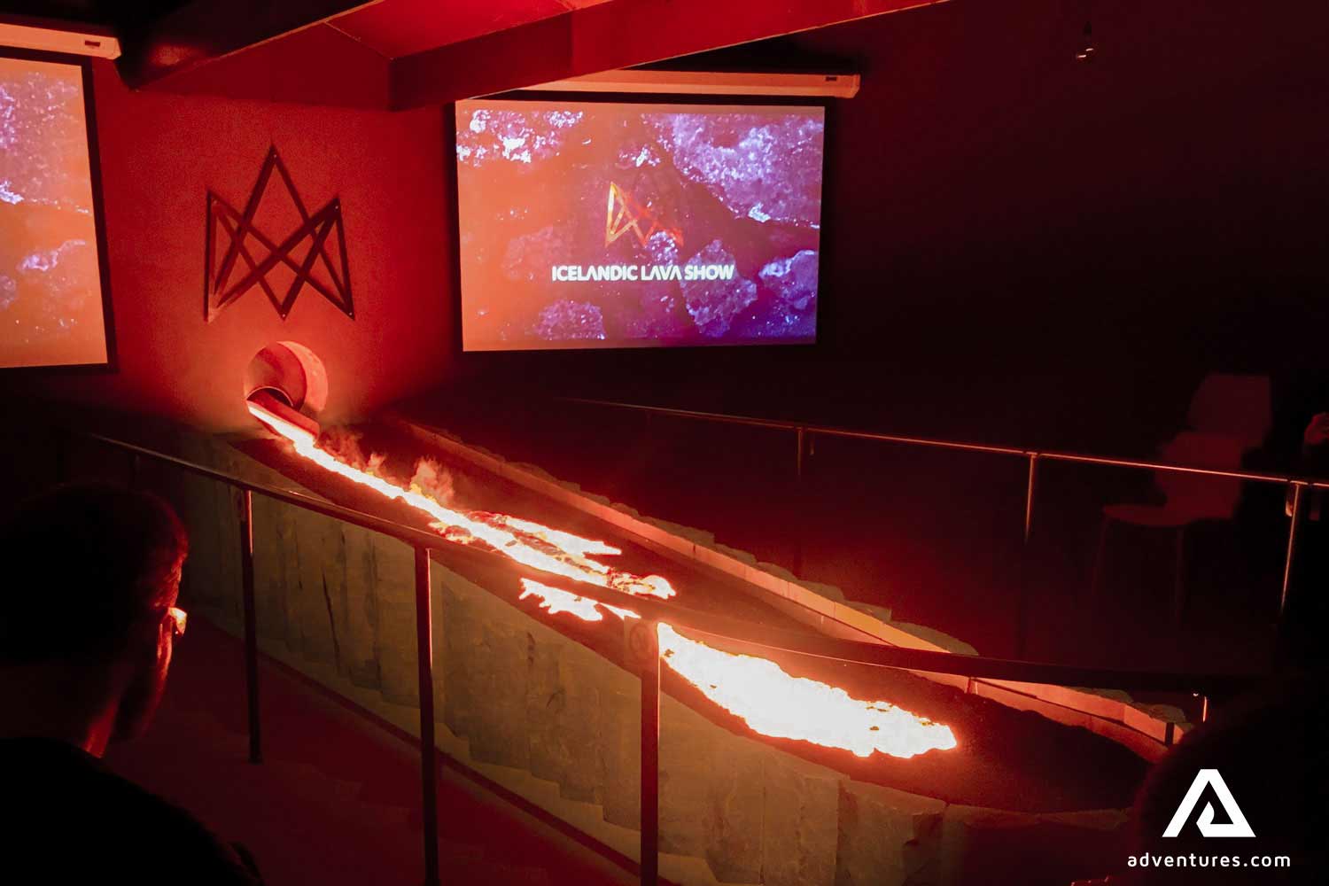 icelandic lava show exhibition in Vik