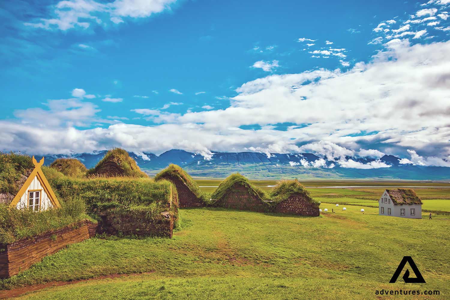 Glaumbaer Farm Museum in Iceland