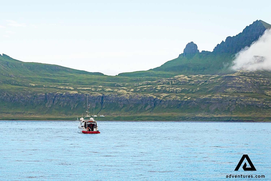 Ferry boat in Isafjordur