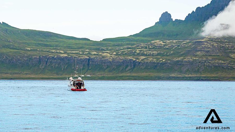 Ferry boat in Isafjordur