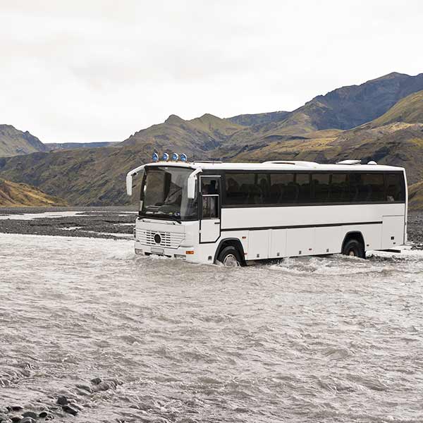 Buses from Landmannalaugar