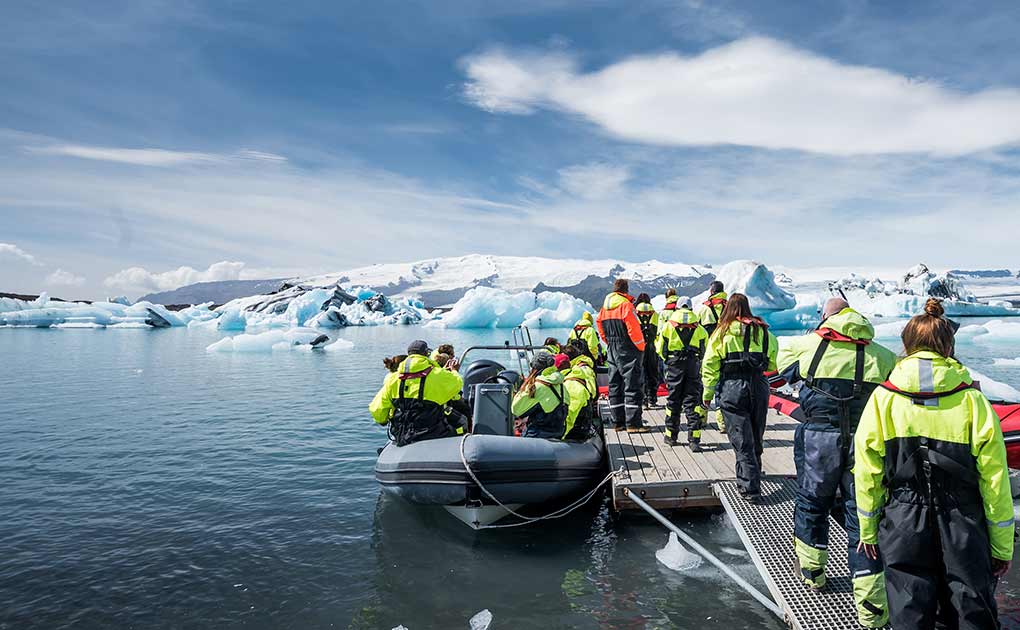 Jokulsarlon Glacier Lagoon - Zodiac Boat Tour