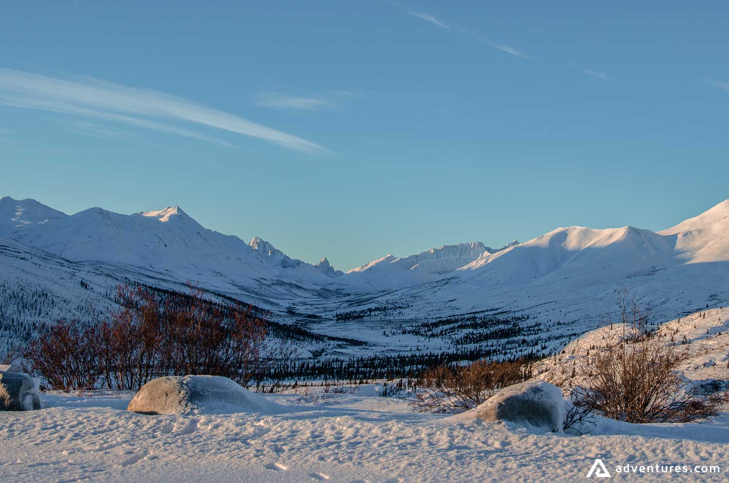 Chilkoot trail mountain view