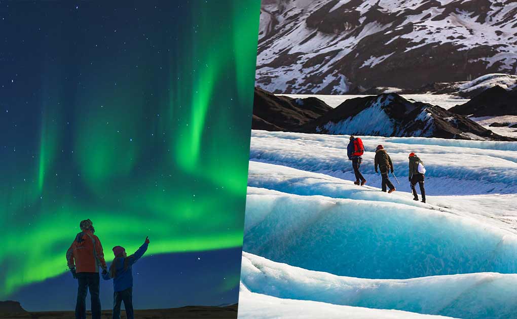 Sensational Iceland: South Coast, Glacier Hike & Northern Lights