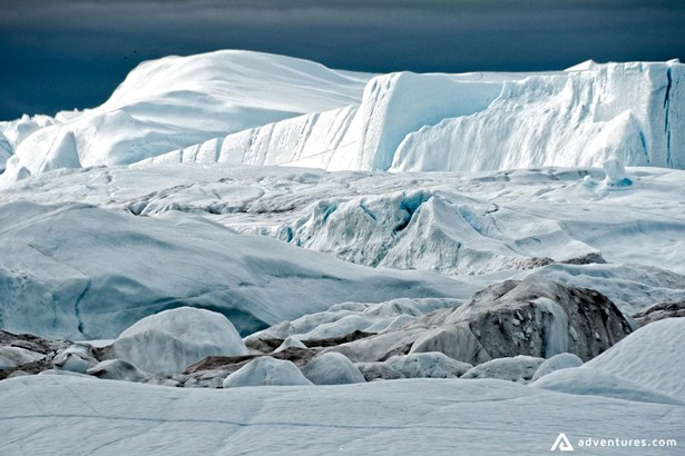 Greenland Ice Glacier