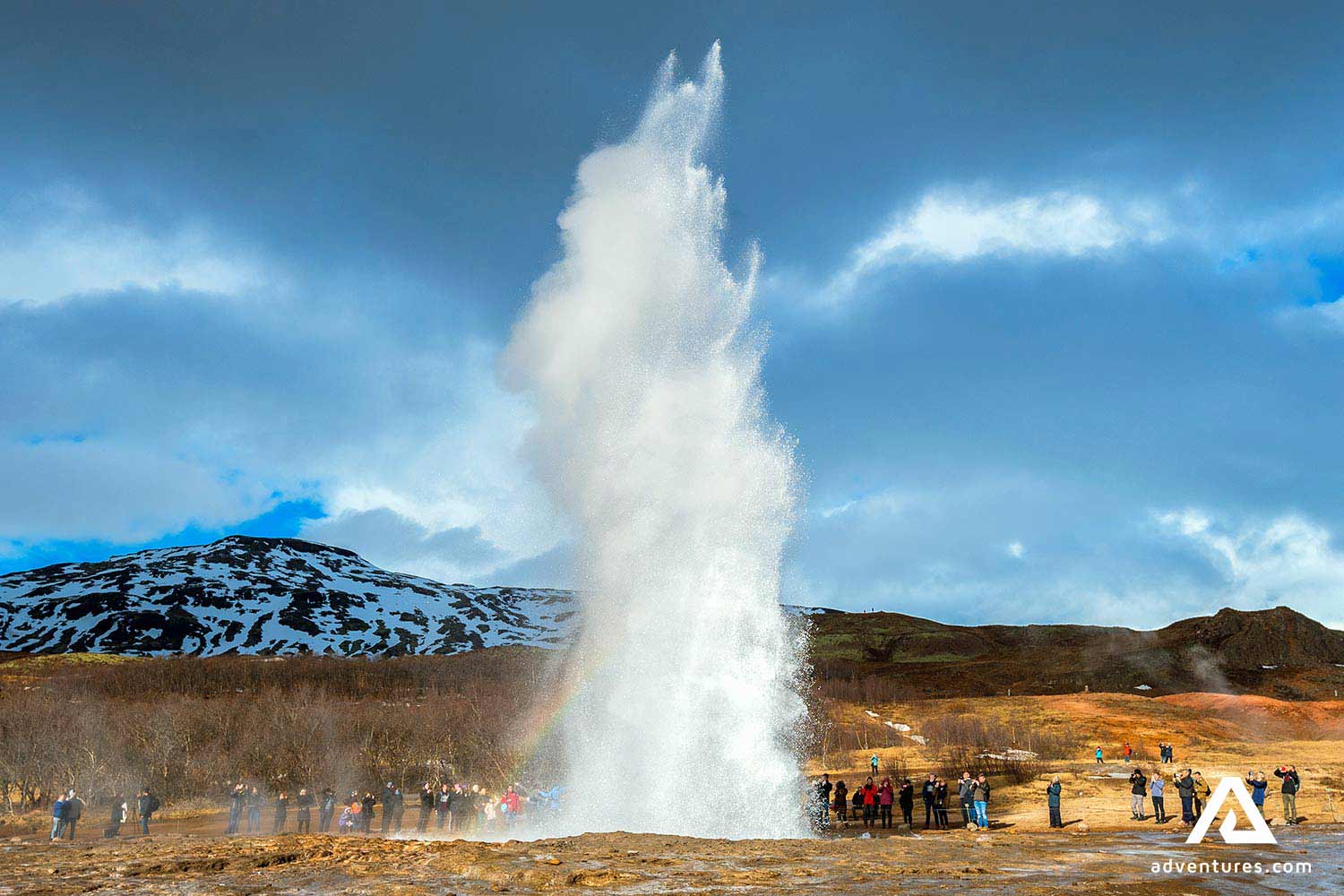 geysir strokkur eruption in iceland