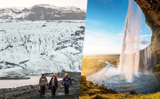 Islande sensationelle - côte sud & randonnée sur glacier