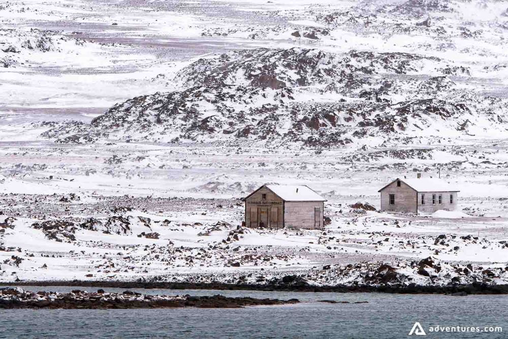 Houses in Northwest Passage Greenland