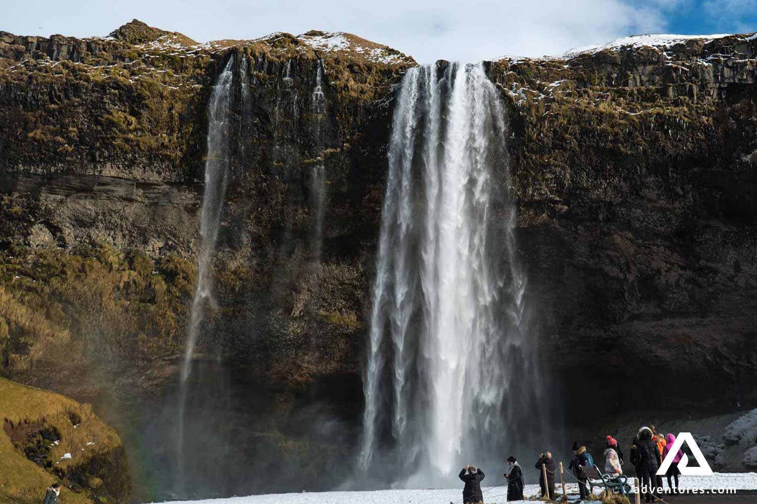 seljalandsfoss waterfall in iceland