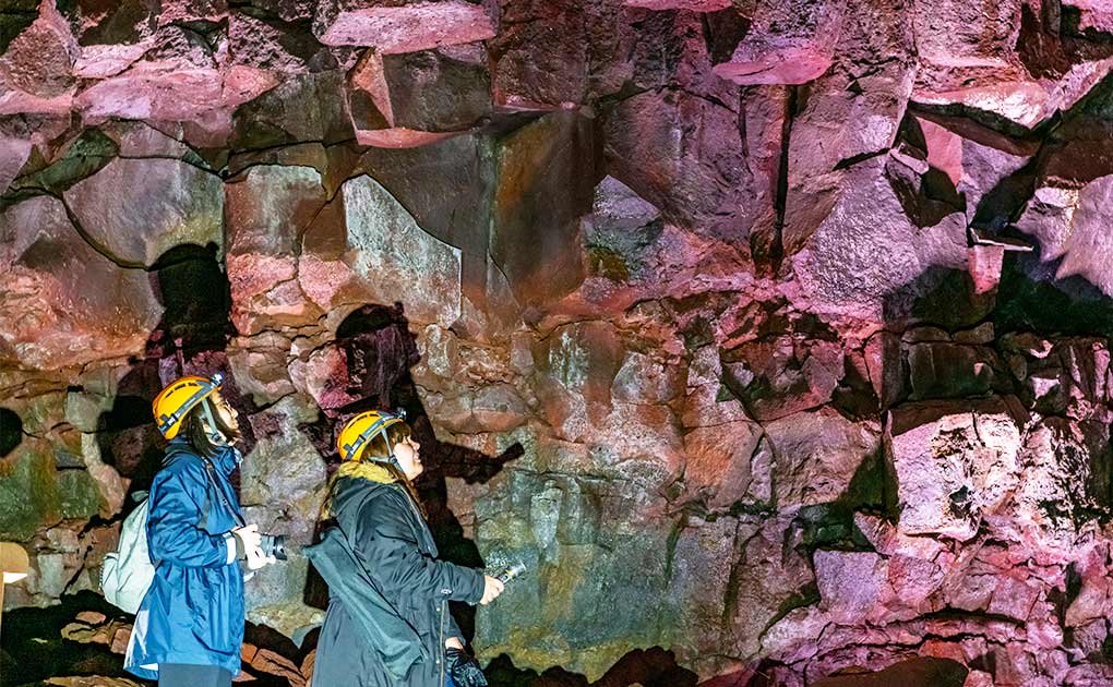 Raufarhólshellir Lava Caving