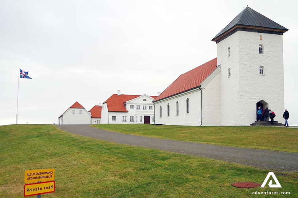 Iceland Bessastada Kirkja
