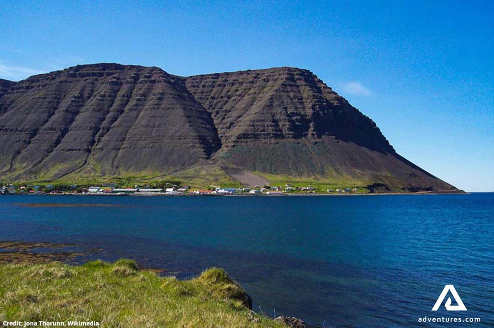 Bildudalur Westfjords Jona Thorunn Wikimedia in Iceland