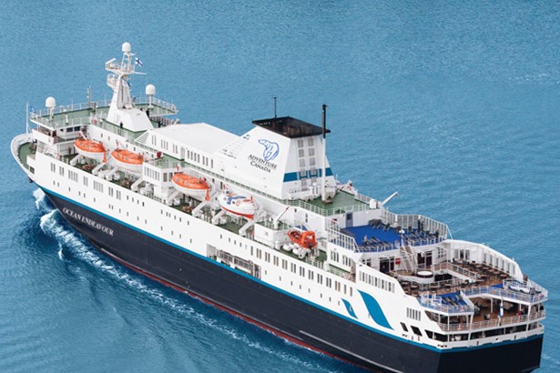 Cruise ship ocean Endeavour