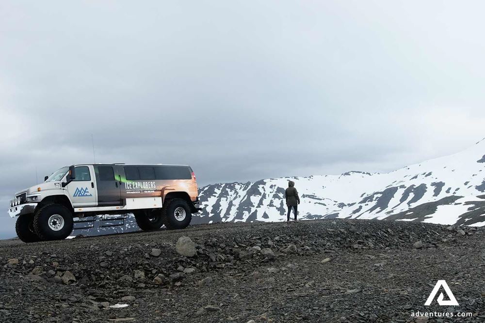 vatnajokull glacier super jeep tour