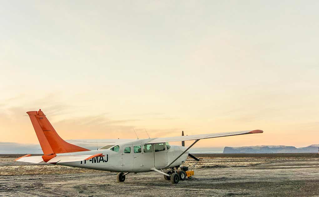 Flugzeug-Touren in Island