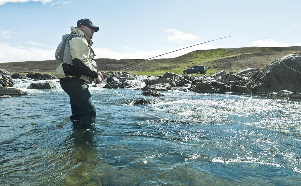 Pêcher en Islande