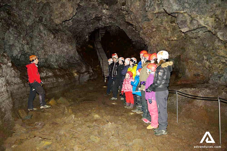 group listening to the guide
