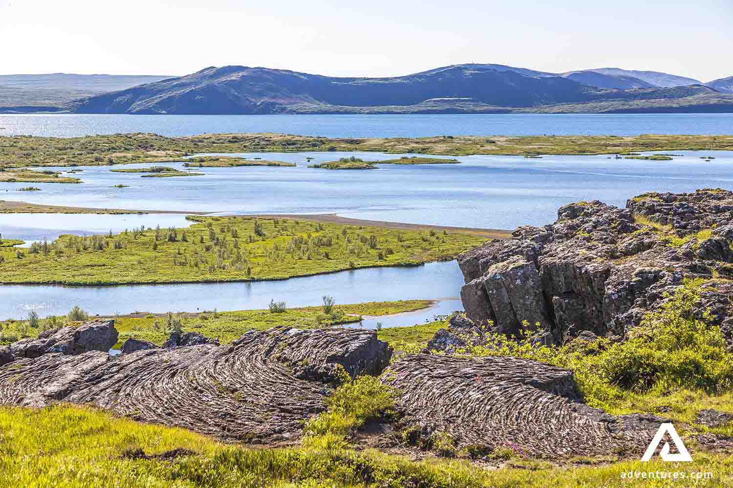 lake view from thingvellir national park