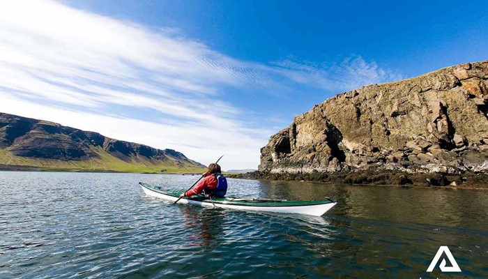 Summer Sea Kayaking in Iceland