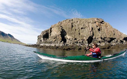 Sea kayaking from Snaefellsnes Peninsula
