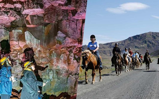 Excursion de Lave Noire – Equitation et Spéléologie