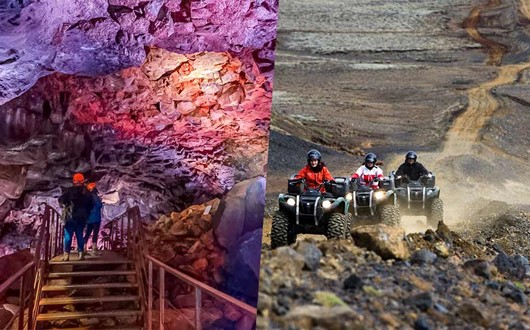 Quads und Höhlen - ATV Tour - Kombinierte Aktivitäten