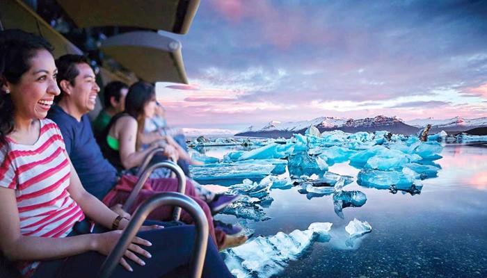 flyover iceland jokulsarlon virtual tour in reykjavik