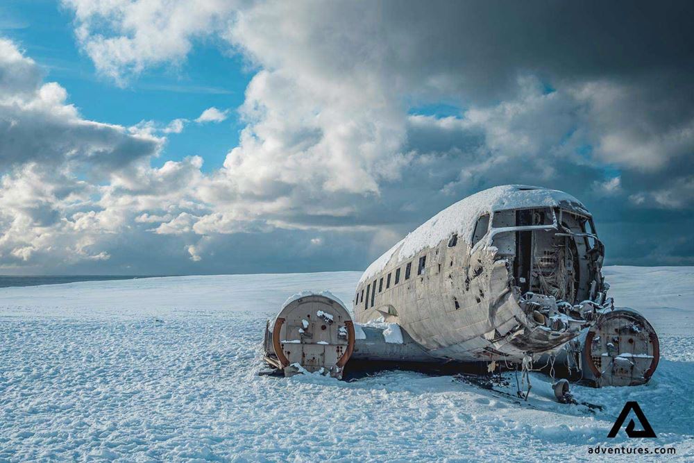 dc3 plane wreck in winter
