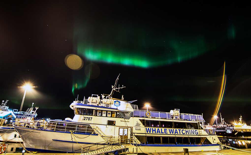 Nordlichter mit dem Boot ab Reykjavik