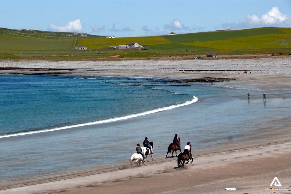 Horse riding in Scotland