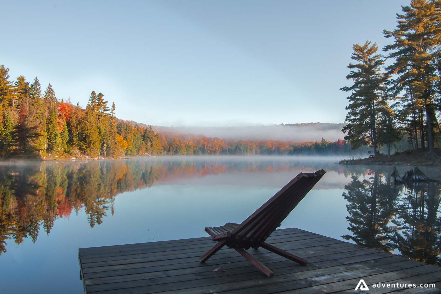 Chair on the lake