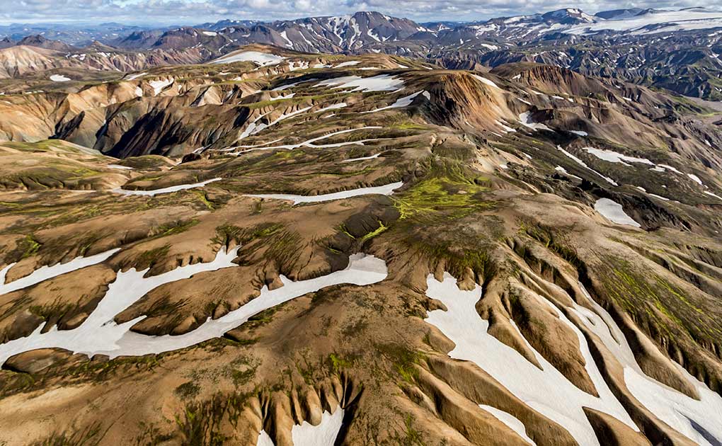 Landmannalaugar From Above