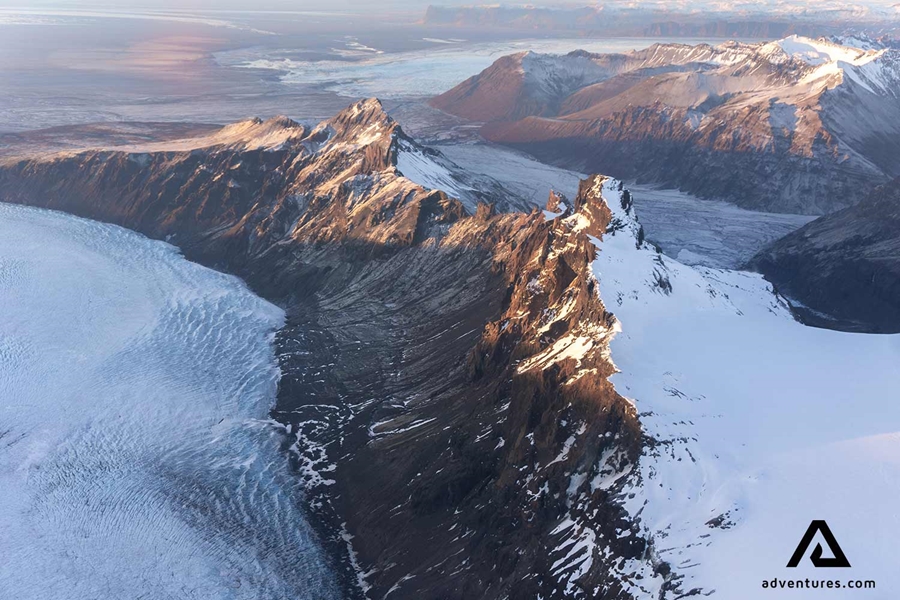 svinafellsjokull and skaftafellsjokull glacier views