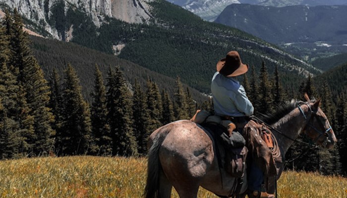 Horseback Riding in the Canadian Rocky Mountains