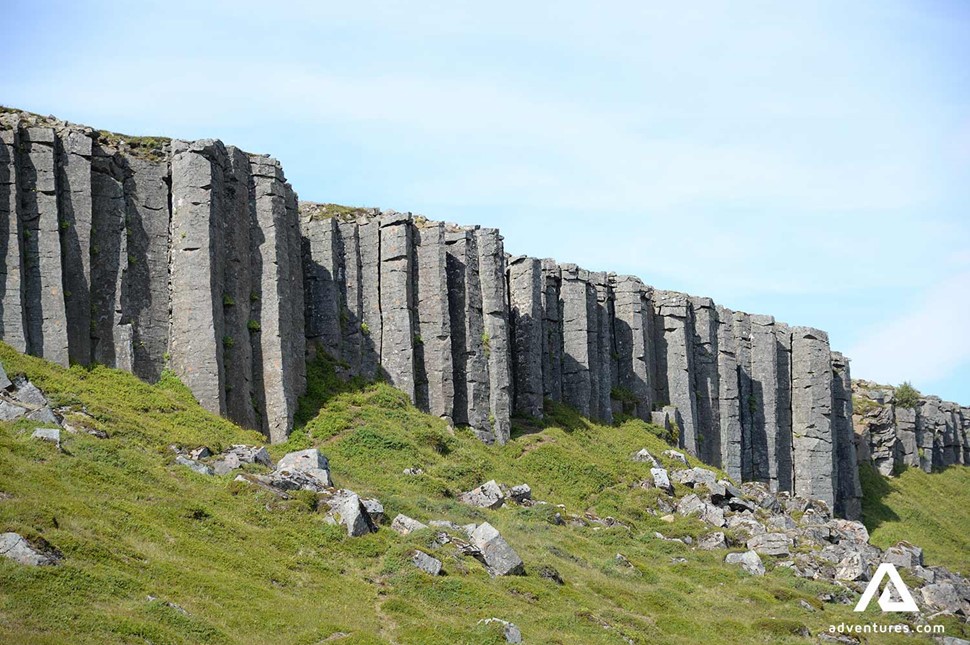 basalt columns gerduberg cliffs