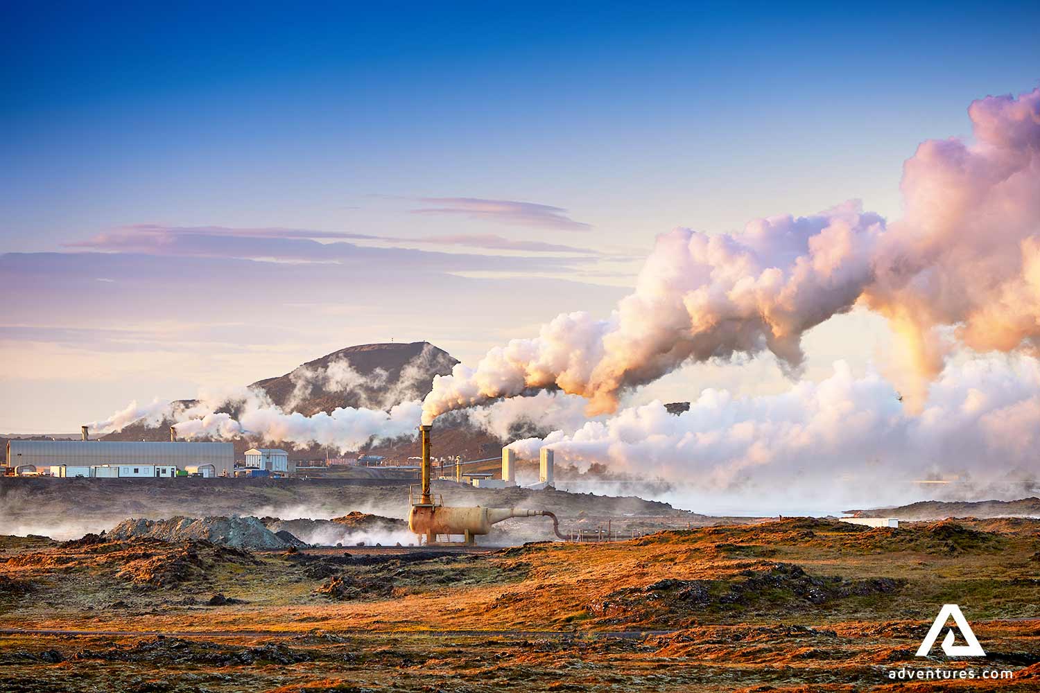 reykjanes geothermal power plant in iceland