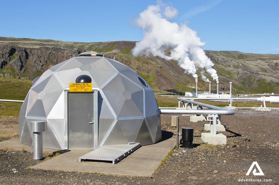 geothermal power plant nesjavellir near reykjavik