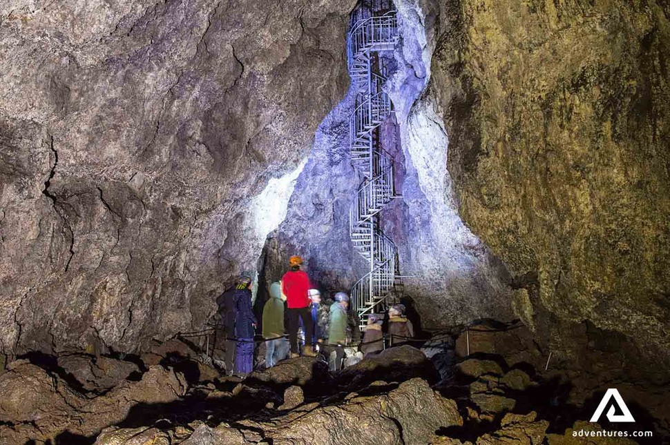 vatnshellir lava tube cave in snaefellsnes