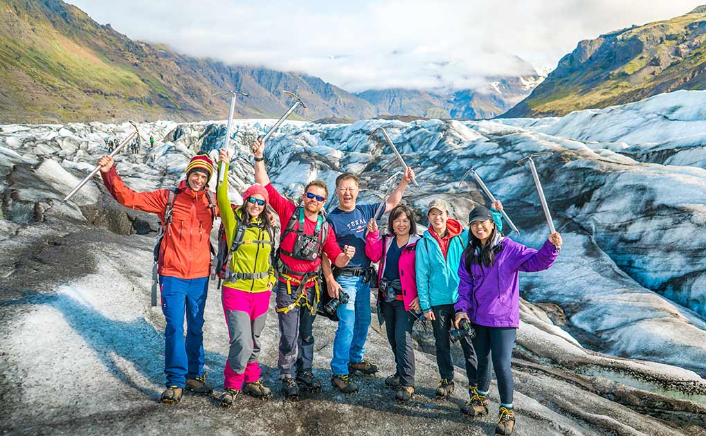 Glacier Hiking and Ice Climbing - Fun Private Tour