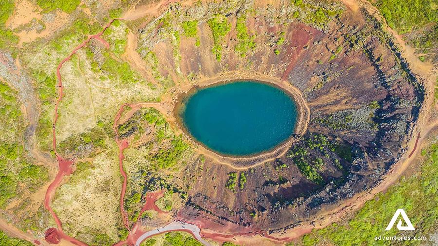 volcanic crater kerid
