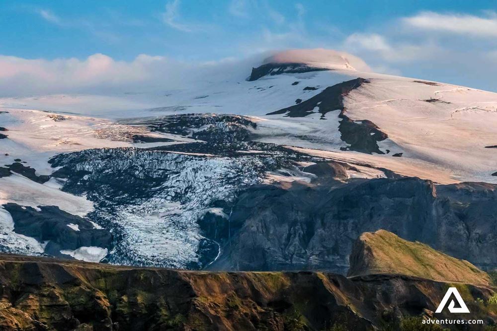 eyjafjallajokull volcano view