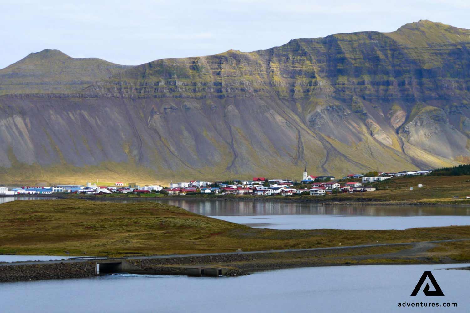 olafsvik town in snaefellsnes