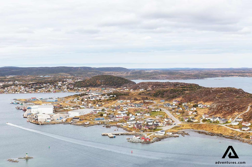 St Anthony town in Newfoundland in canada
