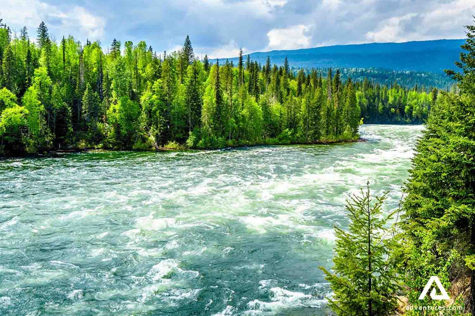 powerful clearwater river stream