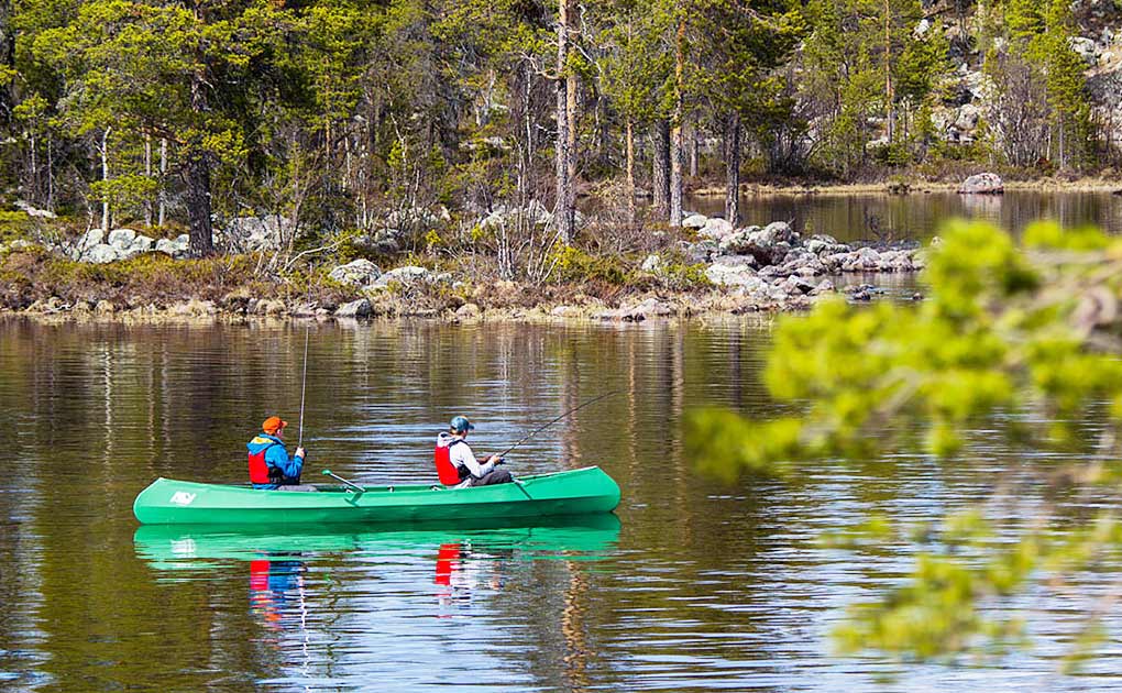 Canoe Adventure in the Pearl River Nature Reserve, Lapland