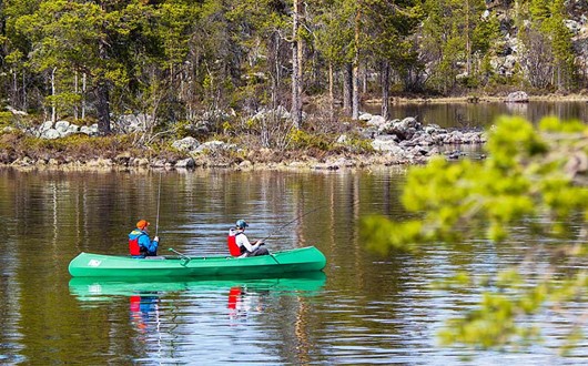 Canoe Adventure in the Pearl River Nature Reserve, Lapland